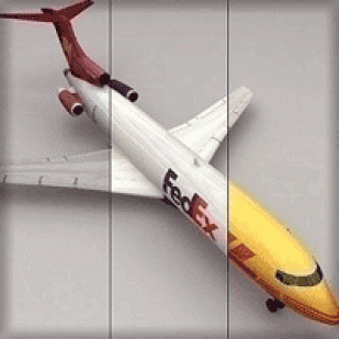 Boeing 727 Cargo 3D Model