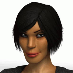 3D Female Woman Model, highly realistic, render-ready and ready for animation