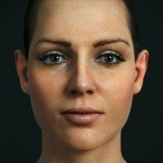 Highly Realistic 3D Face Modeling Custom 3D Models